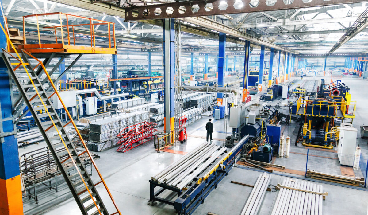 Factory constructions, industry technology, manufacturing iterio